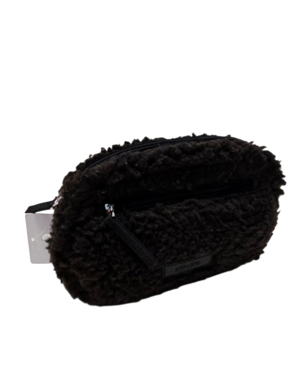 Athleta All About Shearling Belt Bag Brown